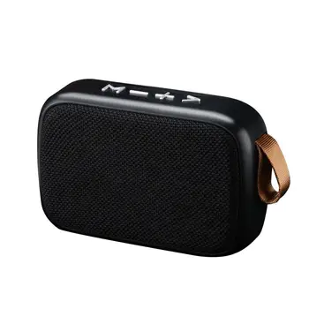 Prenosni Mini G2 6D Bas Bluetooth 4.2 Brezžični Zvočnik z USB TF Kartice Jack Subwoofer Zvočnik za uporabo v Zaprtih prostorih na Prostem