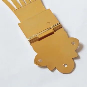 Nova blagovna znamka comtemprary izdelani votli telo tailpiece 50 m/m niz igrišču v zlatu