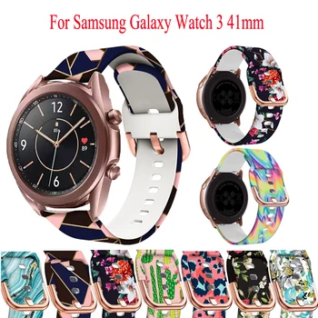Silikonski watchbands za Samsung Galaxy Watch 3 41mm zapestnica smart šport trak za Samsung galaxy watch 42mm watch trak