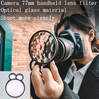 77mm ročni Objektiv Filter Posebni Učinki Filtra Fotografija SLR Fotoaparat Opremo Filter za Fotografiranje Rekvizitov, ročni Vrtljiv
