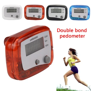 Mini LCD števec korakov Hoje Kalorij Passometer Števec Športne Opreme Dvojno Tipke Tek Usposabljanje Zdravje Dropshipping