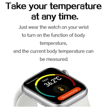 AK76 Pro 1.75 Palčni Zaslon na Dotik Smartwatch Ženske Moški Modni ročne Ure Bluetooth Klic Igre Nepremočljiva Smartwatch 2022 Novo Seris 6