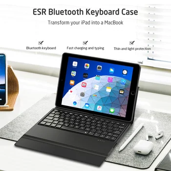 ESR Bluetooth Brezžične Tipkovnice, Ohišje za iPad 7.9/9.7/10.5/11/12.9 2018 2017 za iPad Zraka 3 Mini 5 4 Smart Primeru Tablični računalnik Tipkovnico