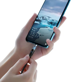 Hoco 1,2 M Magnetni Kabel Hitro Polnjenje USB Tip C Kabel Za Xiaomi Samsung Podatkov Polnjenje Žičnih Mobilni Telefon Kabel Za iPhone 11 12