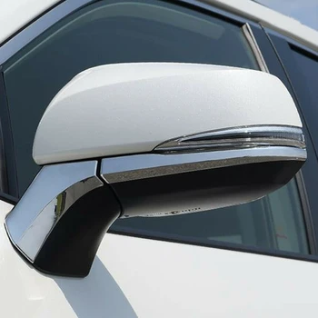 4Pcs/Set Chrome Avto Stranska Vrata Rearview Mirror Kritje Trim Trakovi Primerni Za Toyota Sienna 2021 2022 Dekoracijo