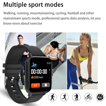 Bluetooth Klic Pametno Gledati Moški Ženske Polni, Zaslon na Dotik, Šport, Fitnes Watch IP67 Nepremočljiva Zapestnica Za Android IOS smartwatch