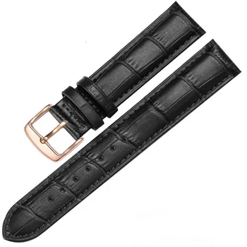 Univerzalni Zamenjava Usnje Watch Pašček Usnje Watchband za Moške, Ženske 12 mm 14 mm 16 mm 18 mm 19 mm 20 mm 21 mm 22 mm Watch Band