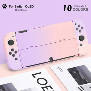 10 Barve na Trdi PC Ohišje za Nintendo Stikalo OLED zaščitni Pokrov Kože Lupini Primeru Za Preklop OLED Igre Pribor