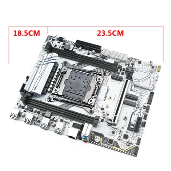 STROJNIK X99 Kit Motherboard LGA 2011-3 Nabor Intel Xeon E5 2640 V3 Procesor 32 G(2*16 G) DDR4 ECC RAM-a M-ATX NVME M. 2 SSD X99-K9