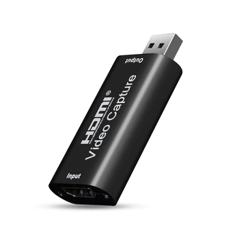 Hdmi Video Capture Card USB 2.0, HDMI Video Grabežljivac Zapis Polje Za PS4 Igra DVD Kamere HD Kamera Snemanje Živo