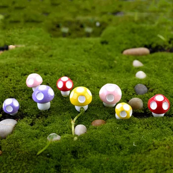 Smole Gob Obrti, Malih Pravljice Vrt Miniature Mini Mushroom Vrt Dekoracijo Pravljice Figurice Manualidades