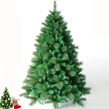 Božični Okraski 45/60 cm Božična Drevesa Okraski PVC za enkratno uporabo Božična Drevesa Dekor Zelena Božično Drevo