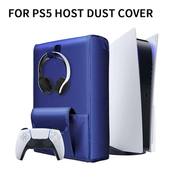 NOVO Dustproof Kritje Za PS5 PlayStation 5 Gostiteljice Igralno Konzolo Prahu Kritje Stroj za Varovanje Kože Za PlayStation 5 PS5 Dodatki