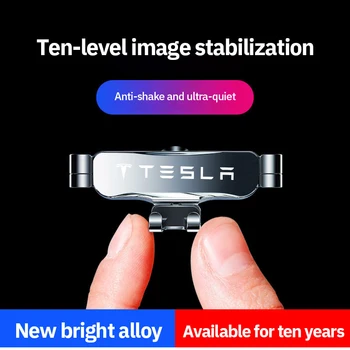 Vroče Vpenjalno Držalo Za Tesla Model 3 Y 2017 2018 2019 2020 2021 Avto Izstopu Zraka Gori Pametni Mobilni Telefon, Držalo Za Stabilno Stojalo