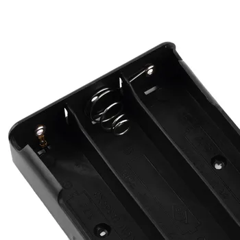 Plastične Baterije Black Shranjevanje Primera Polje Držalo Za 3x18650 3,7 V Z Žico Vodi Ohraniti vaše Baterije Zaščiten