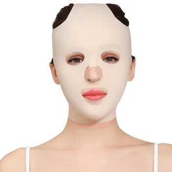 3D Večkratno uporabo Dihanje Lepota Ženske Proti Gubam Hujšanje Povoj Proti Oblikovalec Full Face Lift Spalna Maska