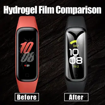 Mehko HD Hydrogel Screen Protector For Samsung Galaxy Fit2 Pametno Gledati Band Stražar Zaščitna Nalepka Film