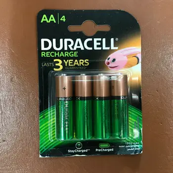 NOVO Polnjenje Duracell PLUS Akumulatorji VSEH VELIKOSTI AA / AAA / 9V / C / D Baterije