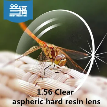 Jasno 1.56 Indeks Lensesaspheric težko smolo objektiv Težko & Multi-coatedEMI DefendingCoating optične leče recept za očala