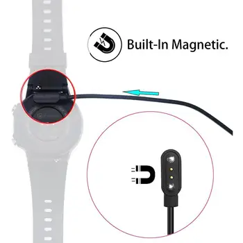 USB Kabel Polnilnika Watch Cable Magnetni Polnjenje Za Pametno uro S Magnetic Plug Za 2 Zatiči Razdalje Nove Moči