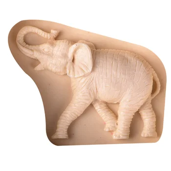 3D Živali Sloni čokoladno milo plesni čokoladna torta dekoraterstvo orodja DIY peko fondat silikonsko plesni F0426