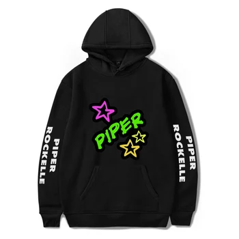 2020 Piper Rockelle Merch Hoodies Priložnostne Puloverju Ulične Majica Piper Rockelle Kul Tiskanja Trenirko Za Moške In Ženske