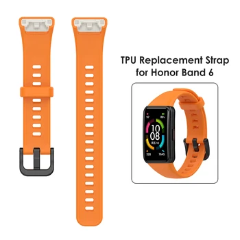 Silikonski Watch Trak Zamenjajte Watch Band Priročno Zamenjajte Watch Pribor za Honor 6 Unisex Pametna Zapestnica manžeta