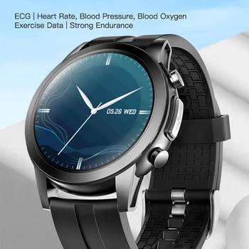 2021 LIGE Nove Luksuzne Moških Smartwatch EKG+PPG Pametna Ura IP67 Nepremočljiva Športna Fitnes Tracker Moških Pametno Gledati Za Android, Apple