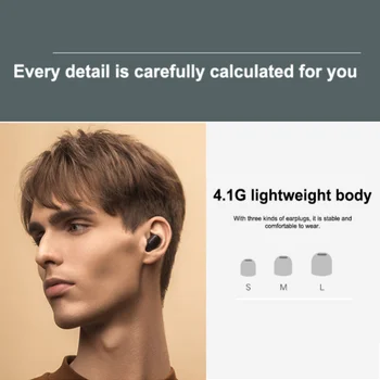 Original Xiaomi Redmi Airdots 2 Res Brezžične Bluetooth Slušalke TWS Stereo Bas 5.0 Z Mic Zmanjšanje Hrupa Slušalke Air2
