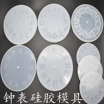 Ogledalo ura plesni proizvajalci prodajajo veliko kristalno epoksi silikonsko plesni Watch