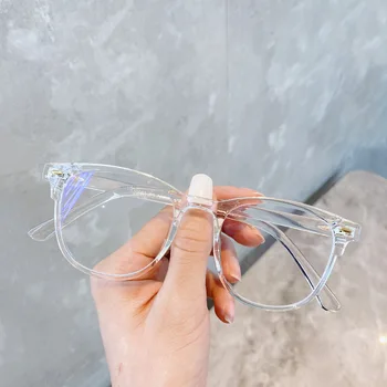 Anti Modra Svetloba Očala Ženske Letnik Računalnik Gafas Moških Očala Optično Steklo, Navaden Lunettes De Sol Okvir Igralna Očala