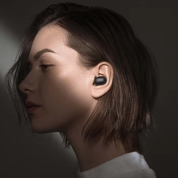 Xiaomi Redmi Airdots 2 Čepkov Res Brezžične Slušalke Bluetooth 5.0 Slušalke Z Mikrofonom Polnjenje Slušalke za V Uho stereo bas