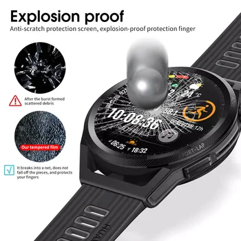 Kaljeno Steklo Screen Protector za Huawei Watch GT 2 3 Runner 46mm Anti-scratch Pametno Gledati Zaščitno folijo na GT2 GT3 GT 2Pro