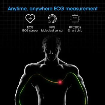 ZONKO L9 Pametno Gledati Moške EKG Celoten Krog Srčni utrip Smartwatch IP68 Šport Ure za Moške Bluetooth Kisika Monitor PK L5 L7 L8