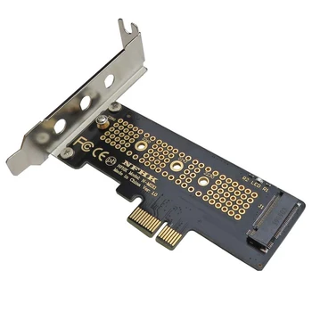 NVMe PCIe M. 2 NGFF SSD za PCIe x1 vmesniško kartico PCIe x1 na M. 2 kartica z nosilcem