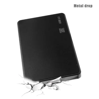 USB 2.0/3.0 Plastičnih 3TB Trdi Disk, Napajalnik, Ohišje Ohišje za Prenosni RAČUNALNIK 2.5 inch SATA SSD HDD Zunanji Mobilni Polje za Prenosnik