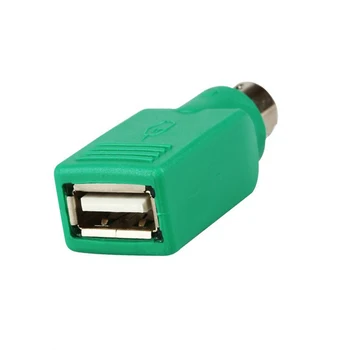 5pcs USB Ženski Za PS2 PS/2 Moški Adapter Pretvornik tipkovnico, Miško Miši