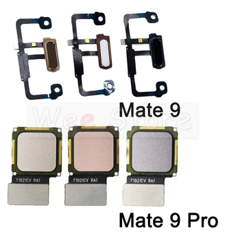 Original Nazaj Gumb Domov Tipka za Povezavo Dotik ID Prstnih Senzor Flex Kabel Za Huawei Mate 7 8 9 Pro Telefon Deli